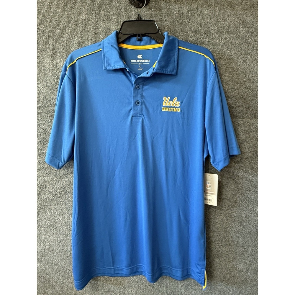 UCLA Bruins Men's Polo Shirt Large Colosseum NWT F38